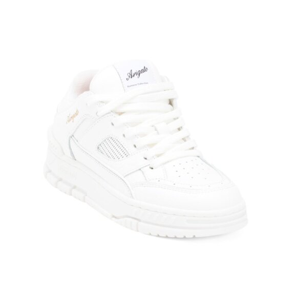 AXEL ARIGATO White/white Made In Portugal Leather Area Lo Sneakers - Picture 1 of 2